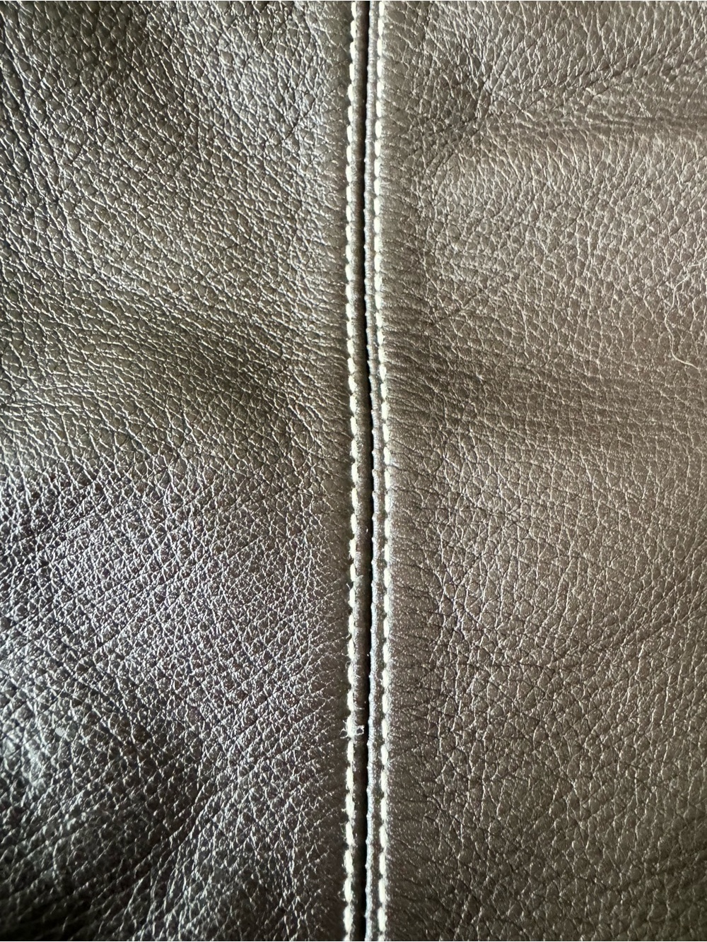 Lauren Ralph Lauren Pebbled Leather Braided Handle hobo bag euc chocolate brown - Picture 4 of 10
